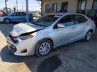 2019 Toyota Corolla Le Серебряный vin: 5YFBURHE1KP899512