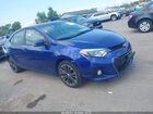 2016 Toyota Corolla S Plus Blue vin: 5YFBURHE3GP405223