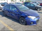 2016 Toyota Corolla S Plus Синий vin: 5YFBURHE4GP467245
