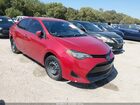 2017 Toyota Corolla Le Бордовый vin: 5YFBURHE4HP591825