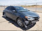 2016 Toyota Corolla L Gray vin: 5YFBURHE5GP395634