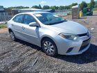 2016 Toyota Corolla Le Silver vin: 5YFBURHE7GP443750