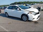 2016 Toyota Corolla Le White vin: 5YFBURHE7GP515482