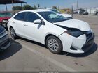 2019 Toyota Corolla Le White vin: 5YFBURHEXKP875032