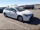 2022 Toyota Corolla Le White vin: 5YFEPMAE0NP362135