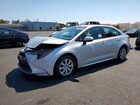 2021 Toyota Corolla Le Silver vin: 5YFEPMAE3MP183568