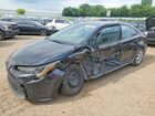 2022 Toyota Corolla Le Purple vin: 5YFEPMAE3NP304228