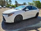 2021 Toyota Corolla Le White vin: 5YFEPMAE8MP249662