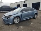 2022 Toyota Corolla Le Blue vin: 5YFEPMAE8NP295946