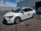 2021 Toyota Corolla Le White vin: 5YFEPMAE9MP150302