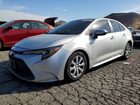 2021 Toyota Corolla Le Silver vin: 5YFEPMAEXMP246231
