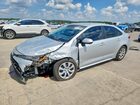 2022 Toyota Corolla Le Silver vin: 5YFEPMAEXNP376060