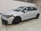 2021 Toyota Corolla Se Silver vin: 5YFS4MCE8MP084706