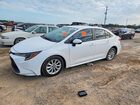 2020 Toyota Corolla Le White vin: 5YFVPRAE0LP141466