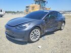 2021 Tesla Model 3 Gray vin: 5YJ3E1EA0MF017975