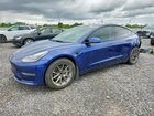 2022 Tesla Model 3 Синий vin: 5YJ3E1EA2NF331578