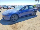 2025 Tesla Model 3 Blue vin: 5YJ3E1EA5SF003504