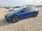 2023 Tesla Model 3 Blue vin: 5YJ3E1EA6PF485987