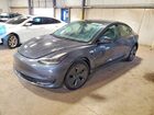 2022 Tesla Model 3 Gray vin: 5YJ3E1EA8NF102239