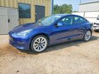 2022 Tesla Model 3 Синий vin: 5YJ3E1EAXNF370466