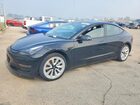 2022 Tesla Model 3 Черный vin: 5YJ3E1EB0NF291056