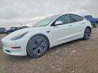 2022 Tesla Model 3 White vin: 5YJ3E1EB1NF184016