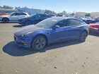 2021 Tesla Model 3 Blue vin: 5YJ3E1EB2MF074008