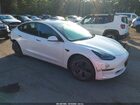 2022 Tesla Model 3 Long Range Dual Motor All-wheel Drive White vin: 5YJ3E1EB2NF314546