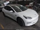 2022 Tesla Model 3 Long Range Dual Motor All-wheel Drive White vin: 5YJ3E1EB3NF212270