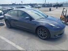 2022 Tesla Model 3 Long Range Dual Motor All-wheel Drive Gray vin: 5YJ3E1EB3NF277815