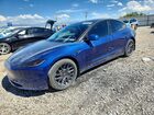 2024 Tesla Model 3 Синий vin: 5YJ3E1EB3RF809490