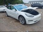 2018 Tesla Model 3 Long Range/performance White vin: 5YJ3E1EB4JF097978