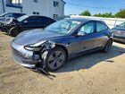2022 Tesla Model 3 Gray vin: 5YJ3E1EB4NF203190