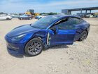 2022 Tesla Model 3 Blue vin: 5YJ3E1EB5NF314976