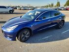 2020 Tesla Model 3 Blue vin: 5YJ3E1EB7LF617187