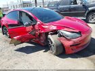 2021 Tesla Model 3 Long Range Dual Motor All-wheel Drive Бордовый vin: 5YJ3E1EB7MF937563