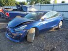 2018 Tesla Model 3 Blue vin: 5YJ3E1EB8JF063641