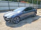 2018 Tesla Model 3 Gray vin: 5YJ3E1EB9JF093182
