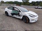 2021 Tesla Model 3 Long Range Dual Motor All-wheel Drive White vin: 5YJ3E1EB9MF073406