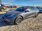 2021 Tesla Model 3 Gray vin: 5YJ3E1EBXMF836727