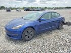 2021 Tesla Model 3 Blue vin: 5YJ3E1EBXMF869193