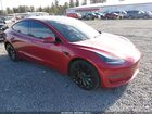 2021 Tesla Model 3 Performance Dual Motor All-wheel Drive Red vin: 5YJ3E1EC3MF071241