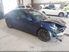 2022 Tesla Model 3 Performance Dual Motor All-wheel Drive Dark Blue vin: 5YJ3E1EC3NF176895