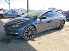2021 Tesla Model 3 Серебряный vin: 5YJ3E1EC4MF935827