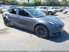 2023 Tesla Model 3 Performance Dual Motor All-wheel Drive Gray vin: 5YJ3E1EC5PF552161