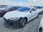 2016 Tesla Model S White vin: 5YJSA1E16GF158948