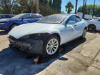 2016 Tesla Model S White vin: 5YJSA1E28GF134885