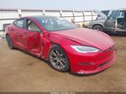 2022 Tesla Model S Dual Motor All-wheel Drive Red vin: 5YJSA1E57NF467795
