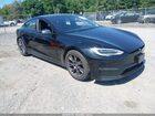 2021 Tesla Model S Long Range Dual Motor All-wheel Drive Black vin: 5YJSA1E5XMF428343