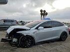 2016 Tesla Model X Silver vin: 5YJXCAE28GF020966